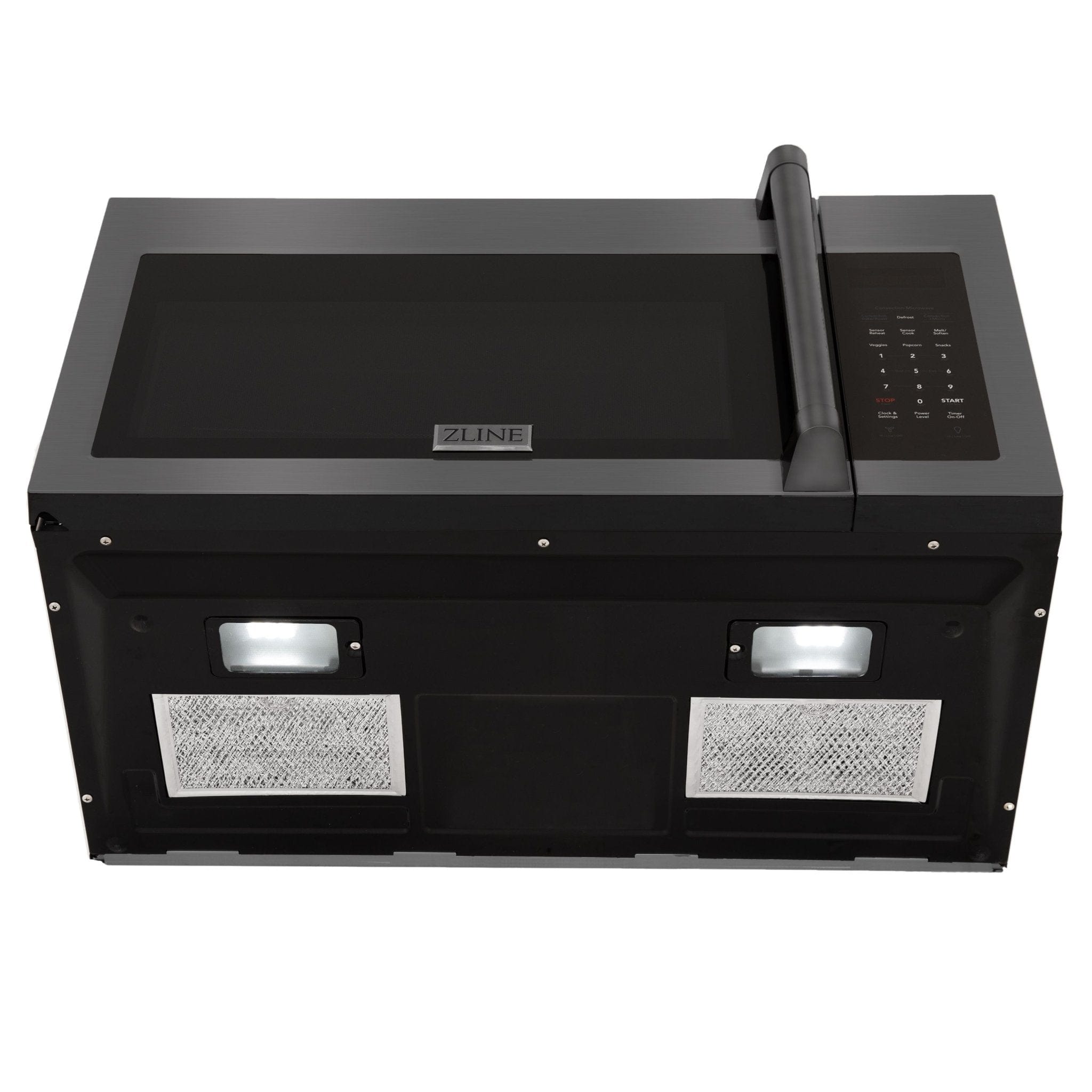 ZLINE Over Range Microwave, Black Stainless MWO-OTR-H-30-BS