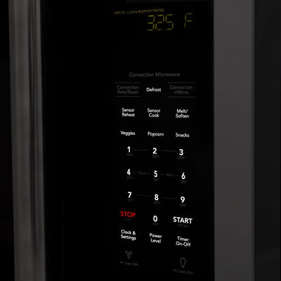 ZLINE Over Range Microwave, Black Stainless MWO-OTR-H-30-BS